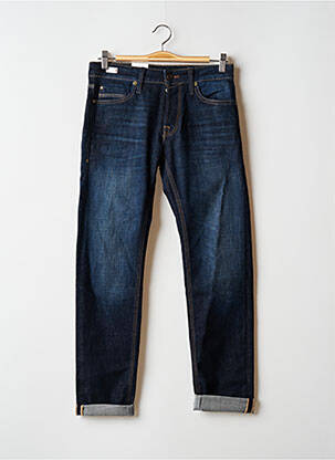 Blugi cu croială slim albastru JACK & JONES bărbat