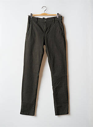 Pantalon slim țesătură poplin mărime normală verde JACK & JONES bărbat