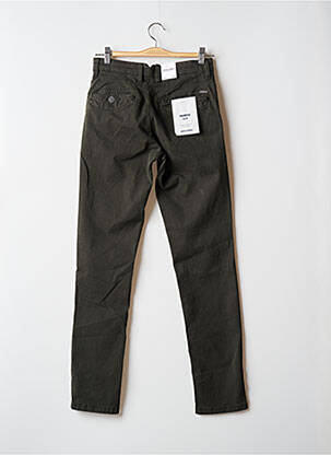 Pantalon slim țesătură poplin mărime normală verde JACK & JONES bărbat