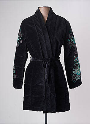 Palton lung negru LA FIANCEE DU MEKONG femeie