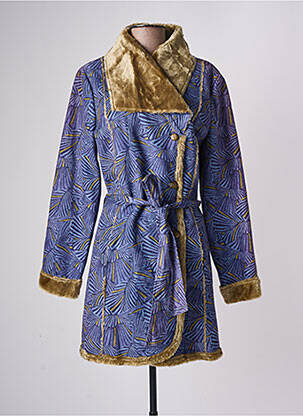 Palton lung albastru LA FIANCEE DU MEKONG femeie