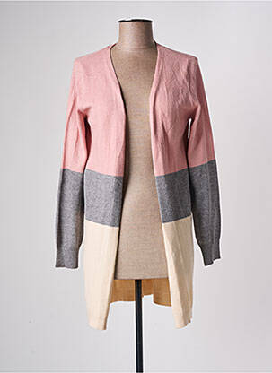 Vestă cu mâneci lungi roz STOOKER femeie