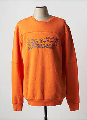 Pulover portocaliu SIX VALVES bărbat