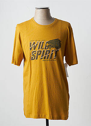 Tricou galben HERO BY JOHN MEDOOX bărbat