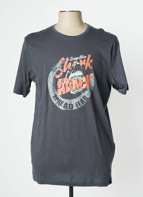 Tricou gri HERO BY JOHN MEDOOX bărbat