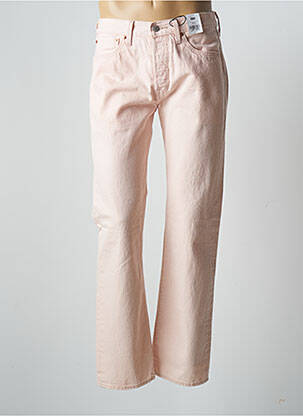 Blugi cu croială dreaptă roz LEVIS bărbat