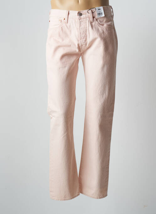 Blugi cu croială dreaptă roz LEVIS bărbat
