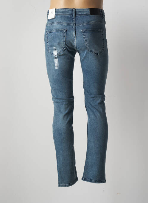 Blugi cu croială slim albastru CELIO bărbat