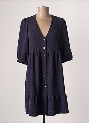 Rochie scurtă albastru LENNY B femeie