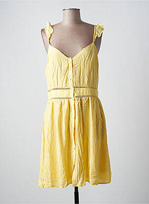 Rochie midi galben ADILYNN femeie