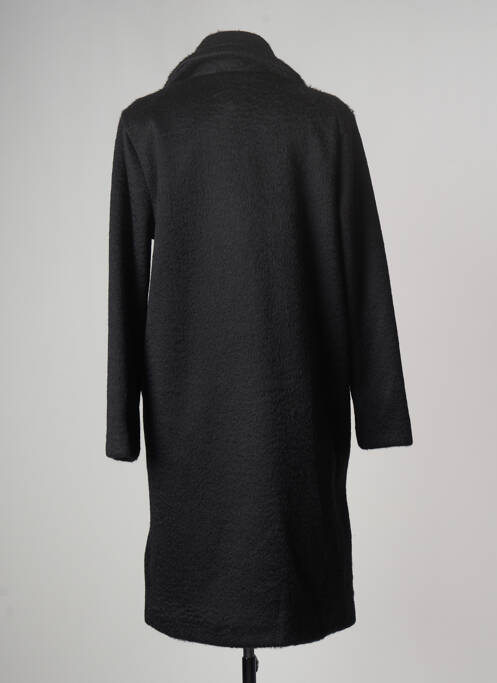 Palton lung negru MANGANO femeie