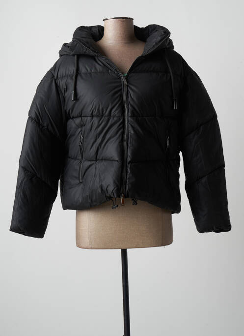 Geacă matlasată negru GABARDINE femeie