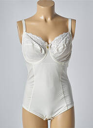 Body de lenjerie elasticitate alb CHANTELLE femme