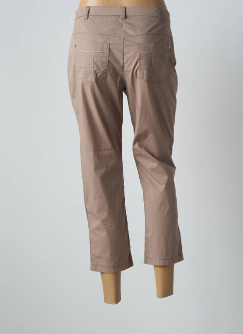 Pantalon trei sferturi bej CHRISTINE LAURE femeie