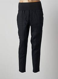 Pantalon drept talie înaltă talie înaltă negru MARC AUREL femme