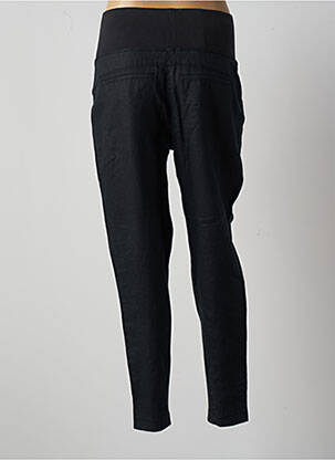 Pantalon drept talie înaltă talie înaltă negru MARC AUREL femeie