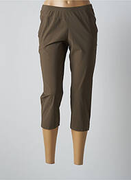 Pantalon trei sferturi elasticitate mărime normală verde MERI & ESCA femme