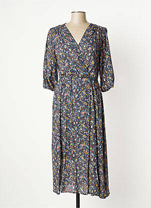 Rochie lungă albastru C'EST BEAU LA VIE femeie