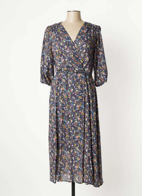 Rochie lungă albastru C'EST BEAU LA VIE femeie