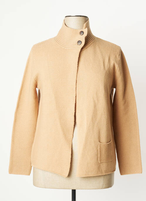 Vestă cu mâneci lungi bej QUILISIA femeie