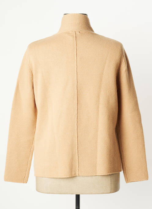 Vestă cu mâneci lungi bej QUILISIA femeie