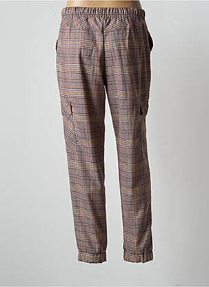 Pantalon drept talie elastică talie joasă maro BANANA MOON femeie