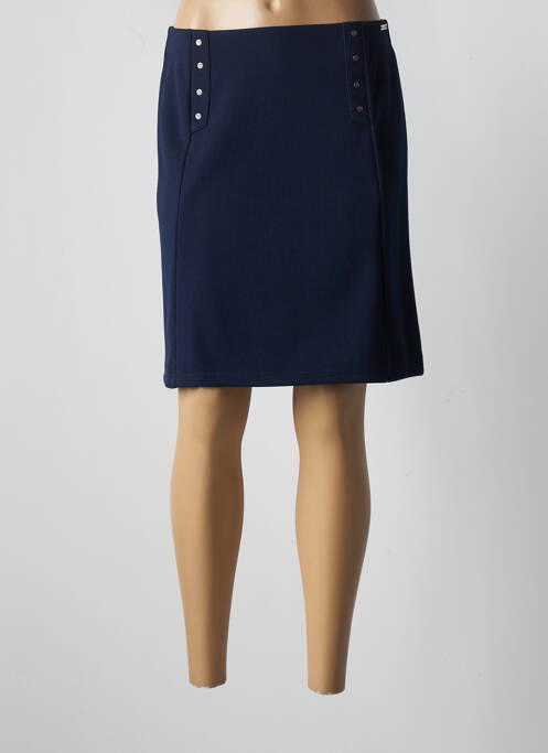 Fustă midi albastru MAE MAHE femeie