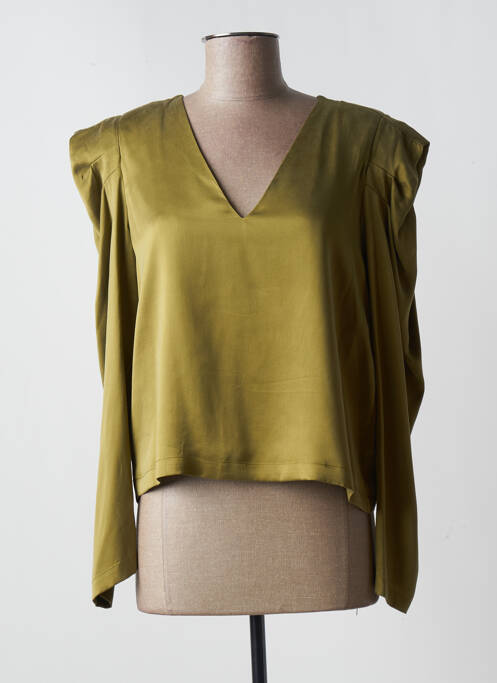 Top verde KARMA KOMA femeie