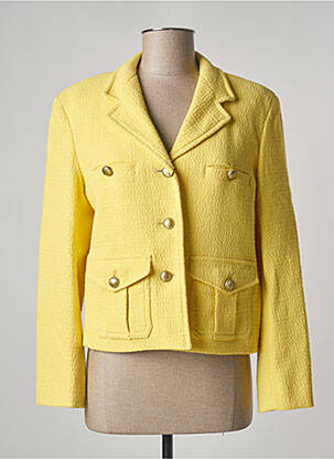 Sacou buzunare galben WEEKEND MAXMARA femeie