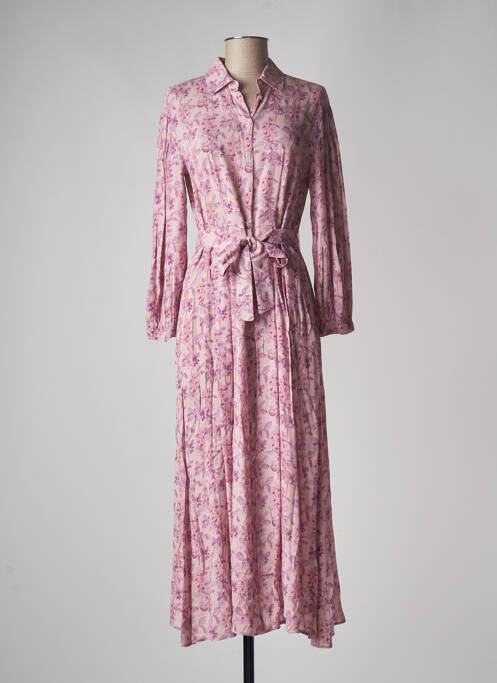 Rochie lungă roz WEEKEND MAXMARA femeie