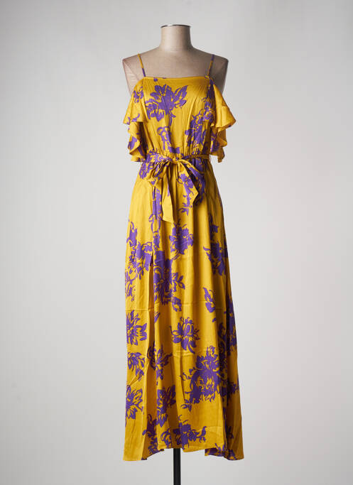 Rochie lungă galben PENNYBLACK femeie