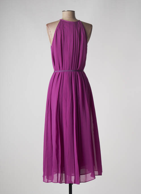 Rochie lungă violet PENNYBLACK femeie