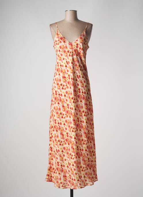 Rochie lungă portocaliu MAXMARA femeie