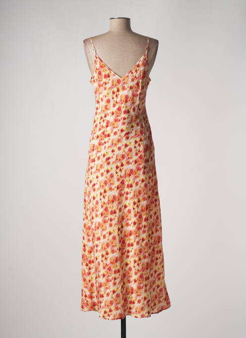 Rochie lungă portocaliu MAXMARA femeie