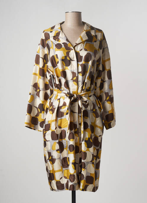 Rochie midi galben MAXMARA femeie