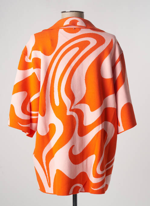 Pulover tunică portocaliu SPORTMAX femeie