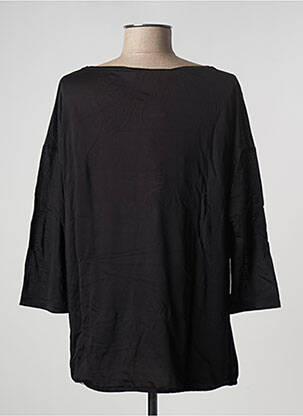 Top guler rotund mâneci 3/4 negru MAX MARA femeie