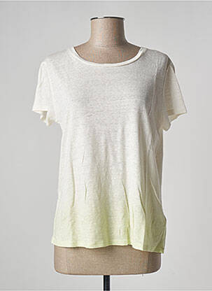 Top alb REPEAT femeie