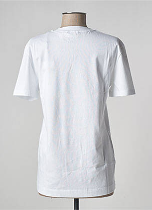 Tricou croială dreaptă mâneci scurte alb SPORTMAX femeie