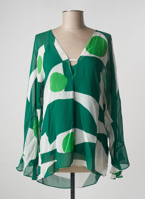 Tunică mâneci lungi verde MAXMARA femeie