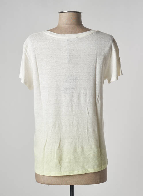 Top alb REPEAT femeie