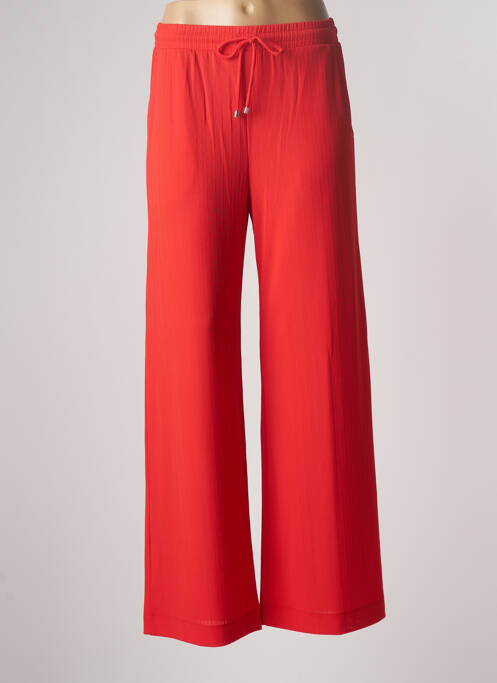 Pantalon larg roșu MAXMARA femeie
