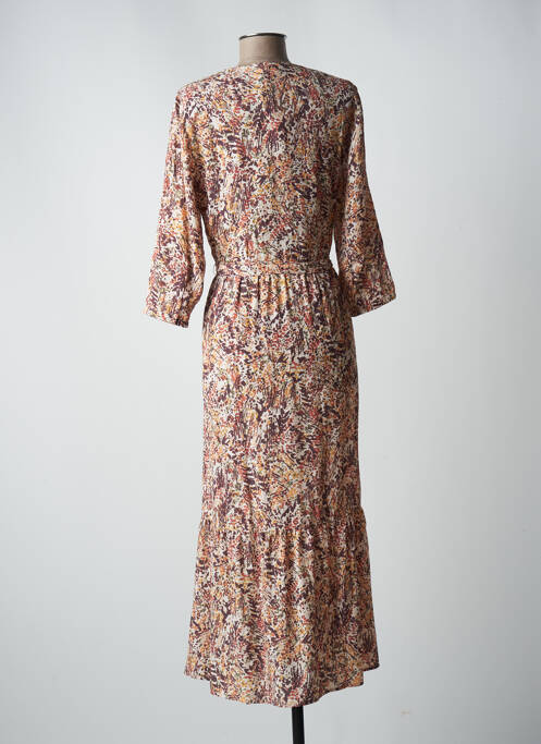 Rochie lungă maro JULIE GUERLANDE femeie