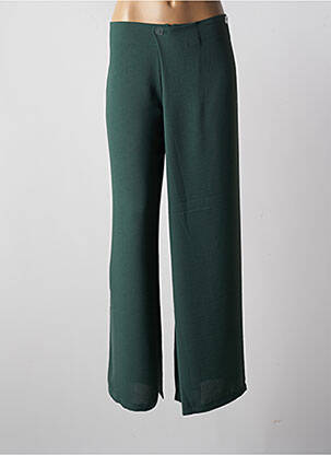 Pantalon larg verde LOLESFILLES femeie