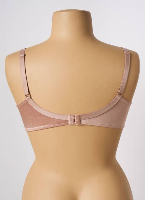 Sutien efect material satinat sutien cupe întregi cu decolteu înalt piele CHANTELLE femme