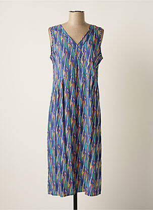 Rochie midi albastru THALASSA femeie