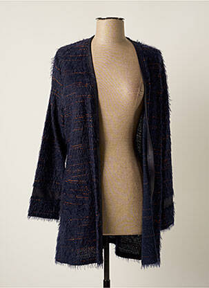 Vestă cu mâneci lungi albastru MERI & ESCA femeie