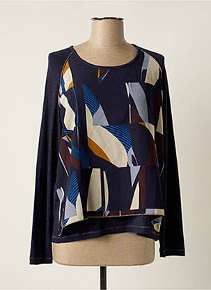 Top albastru THALASSA femeie