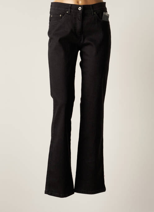 Blugi cu croială dreaptă negru RICHY femeie
