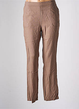 Pantalon drept maro THALASSA femeie